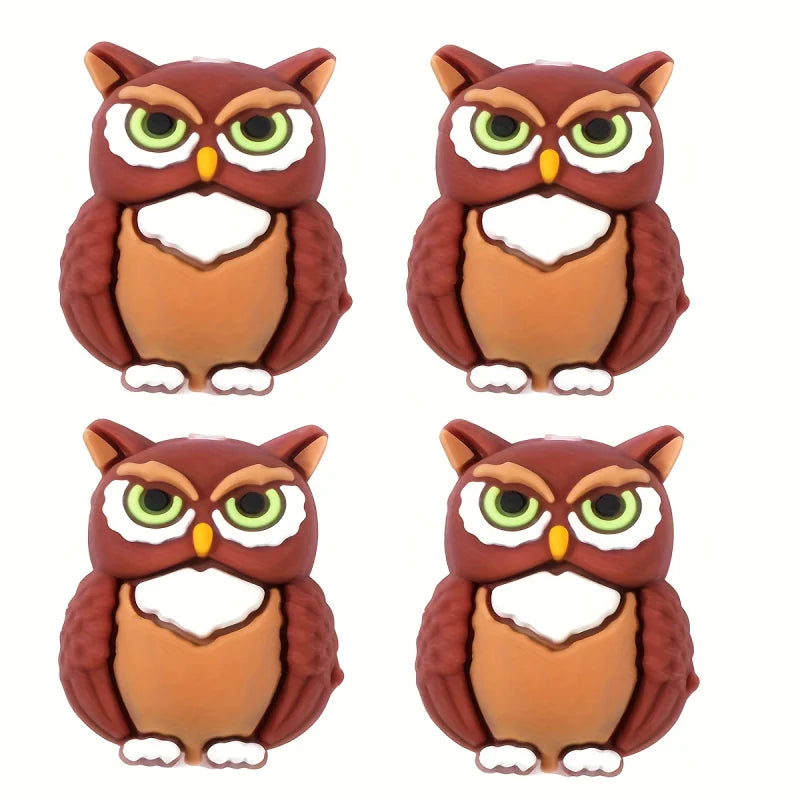 Animal Silicone Knitting Needle Tip Protectors – 4 & 8 Pack AC373-C17