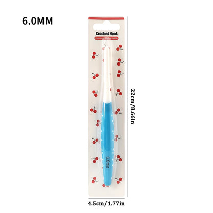 Cherry Two-Tone Large Crochet Hooks, 1, 3 or 6-Piece Options – CH166