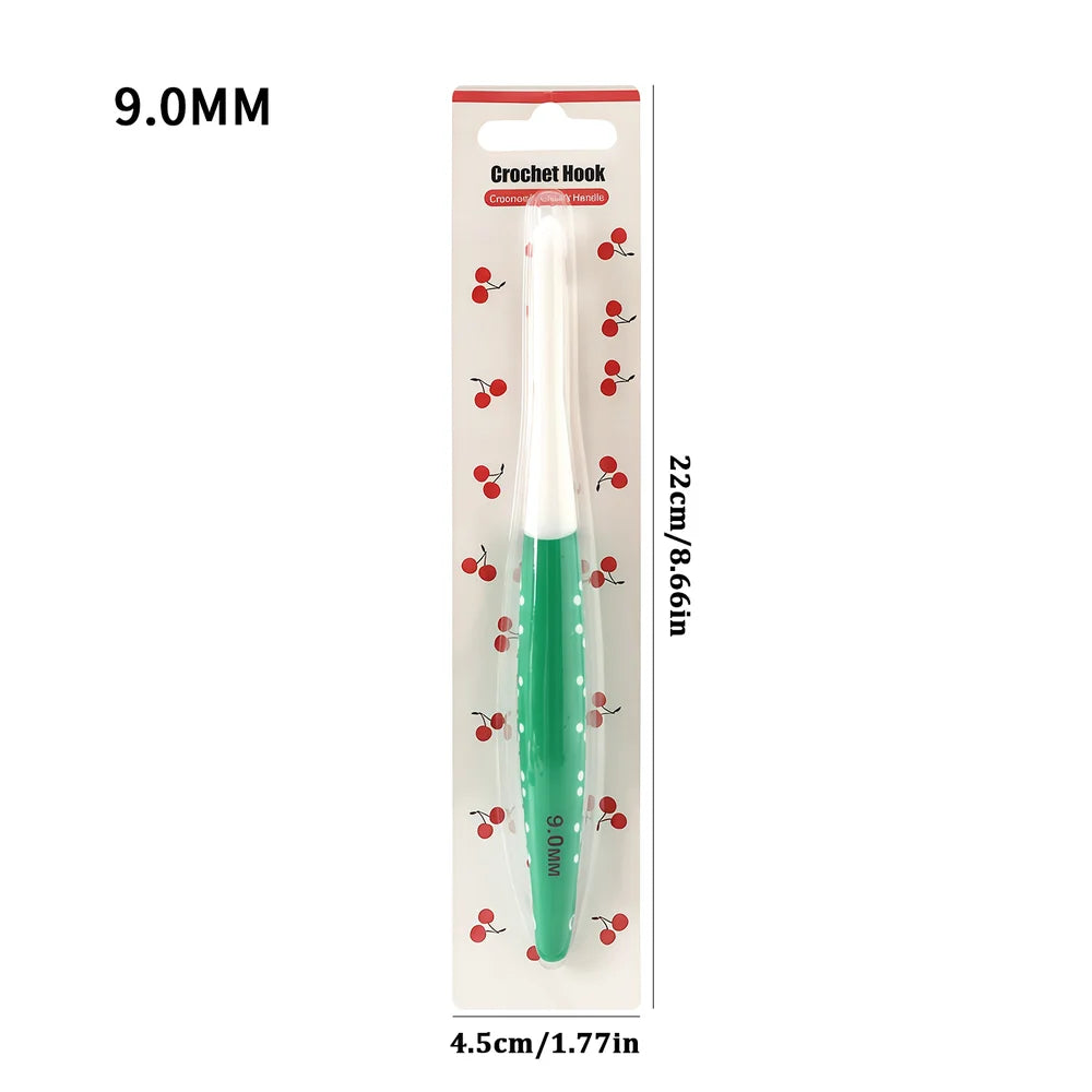 Cherry Two-Tone Large Crochet Hooks, 1, 3 or 6-Piece Options – CH166