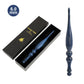 Vintage blue wooden crochet hook with premium gift packaging