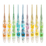 Floral Resin Ergonomic Crochet Hooks CH176 – 2.25–8.0mm