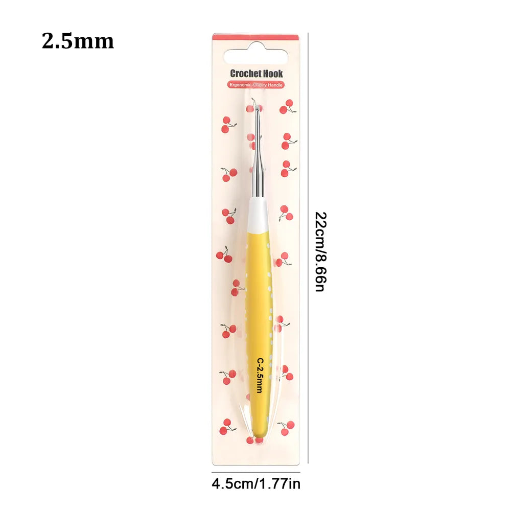 Cherry Crochet Hooks – Singles CH178, 3-Piece & 9-Piece