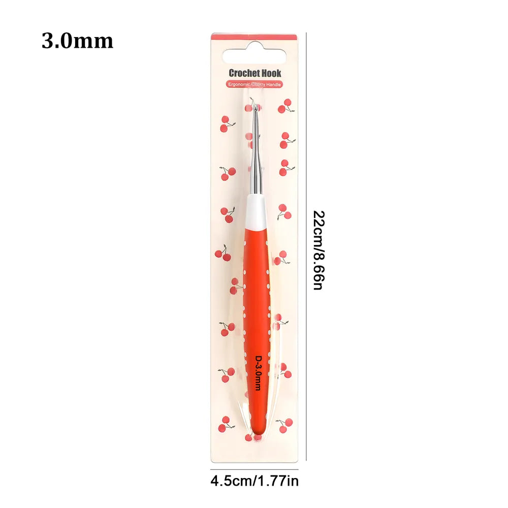 Cherry Crochet Hooks – Singles CH178, 3-Piece & 9-Piece