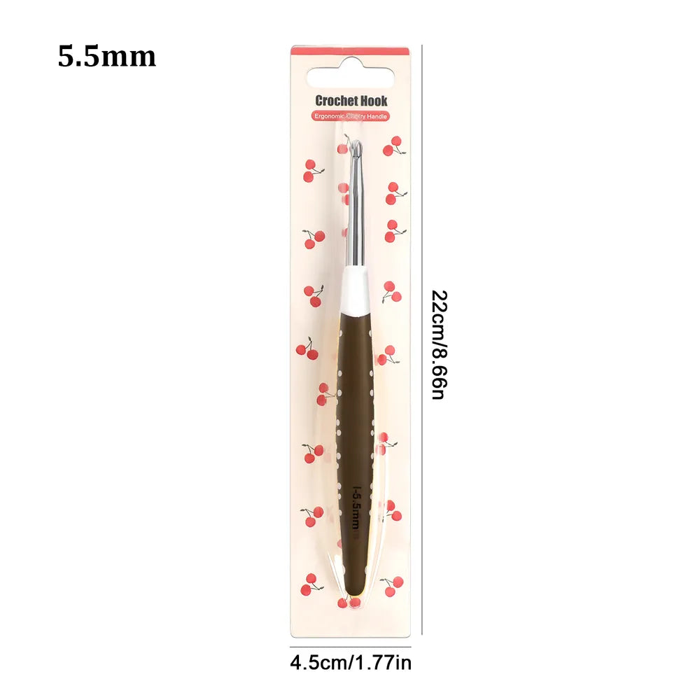 Cherry Crochet Hooks – Singles CH178, 3-Piece & 9-Piece