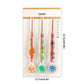 Gold Foil Cat Paw Floral Resin Crochet Hooks, 1, 3 or 9-Piece Options – CH180