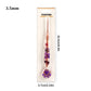 Gold Foil Cat Paw Floral Resin Crochet Hooks, 1, 3 or 9-Piece Options – CH180