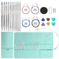 Interchangeable Crochet Hook & Circular Knitting Needle Set, 3.0–10.0 mm – KN054