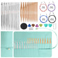 Interchangeable Crochet Hook & Circular Knitting Needle Set, 3.0–10.0 mm – KN054