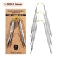 Dr.SheKnit Flexible Double-Pointed Knitting Needles, 3-Piece Set – KN058