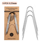 Dr.SheKnit Flexible Double-Pointed Knitting Needles, 3-Piece Set – KN058