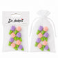 AC373-C76 tulip knitting needle stoppers with 4 pink and 4 purple pieces in two packaging styles