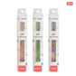 Dr.SheKnit CH171 3-piece floral resin crochet hook set in retail packaging, 3.5mm, 4.0mm, 4.5mm