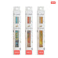 Dr.SheKnit CH171 3-piece floral resin crochet hook set in retail packaging, 5.0mm, 5.5mm, 6.0mm