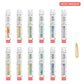 Dr.SheKnit CH177 12-piece floral resin cat paw crochet hook set, 2.25-8.0mm, with wrist strap
