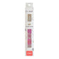 CH179 2.5 mm pink silver foil floral resin crochet hook in retail packaging