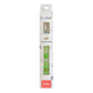 CH179 5.5 mm green silver foil floral resin crochet hook in retail packaging