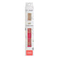 Dr.SheKnit CH180 3.0mm rose-gold-tone floral resin crochet hook in retail packaging