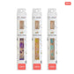 Dr.SheKnit CH180 3-hook floral resin set in retail packaging, 3.5mm, 4.0mm, 4.5mm