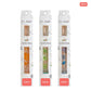 Dr.SheKnit CH180 3-hook floral resin set in retail packaging, 5.0mm, 5.5mm, 6.0mm
