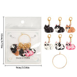 Decorative Charm Stitch Marker Sets with Holder Ring – SM417