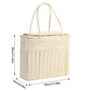 EB126 canvas yarn storage bag measuring 34 by 16 by 29 centimeters