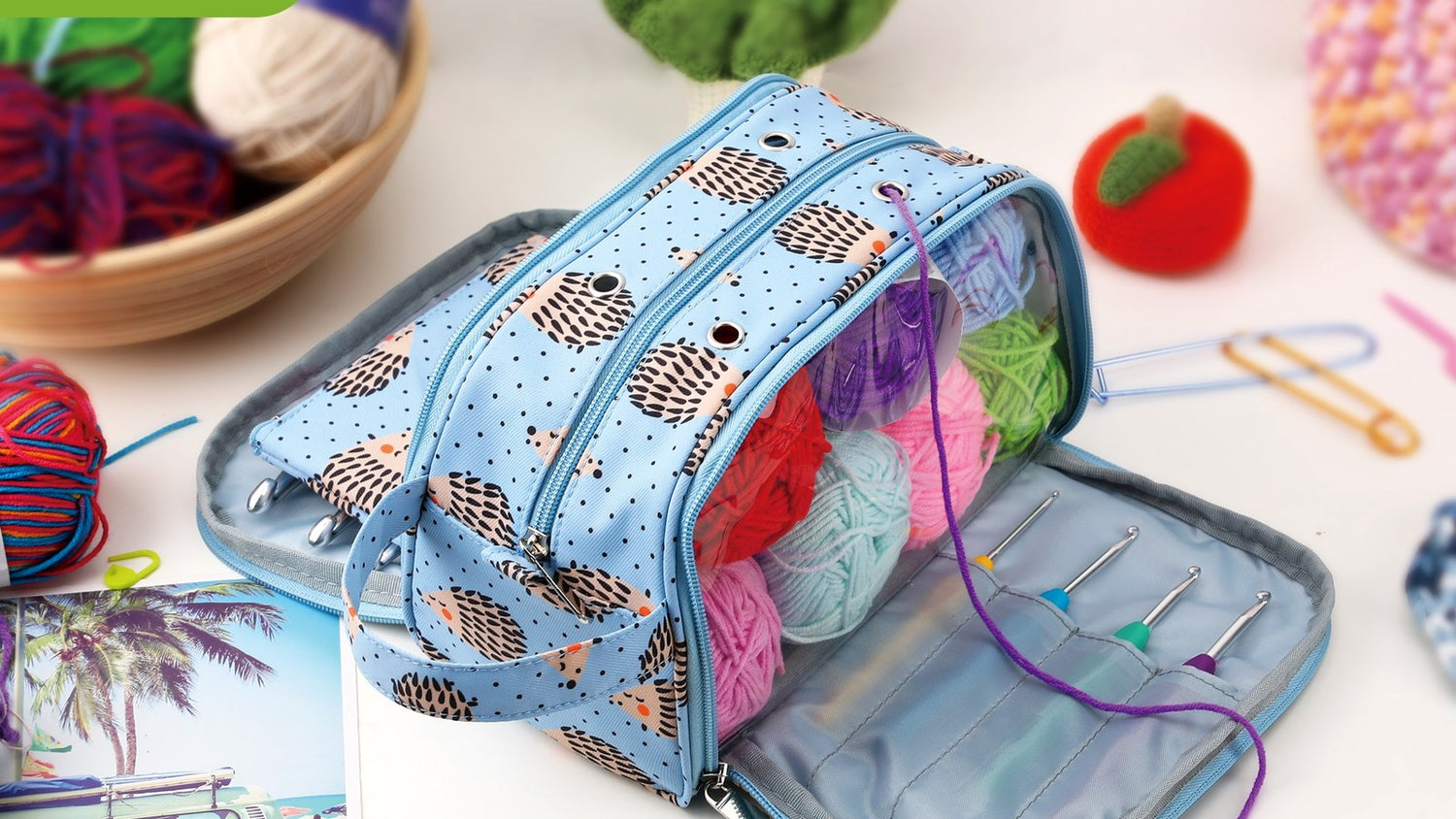 Dr.SheKnit category knitting project bags