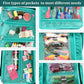Sewing and Embroidery Organizer Tote with Clear Pockets – EB051-C2