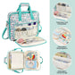 Floral Embroidery Storage Bag with Shoulder Strap – EB034-C8