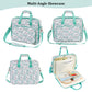 Floral Embroidery Storage Bag with Shoulder Strap – EB034-C8