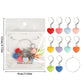 Decorative Charm Stitch Marker Sets with Holder Ring – SM417