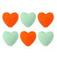 Heart-Shaped Silicone Knitting Needle Stoppers AC373-C14 – 6 Pack