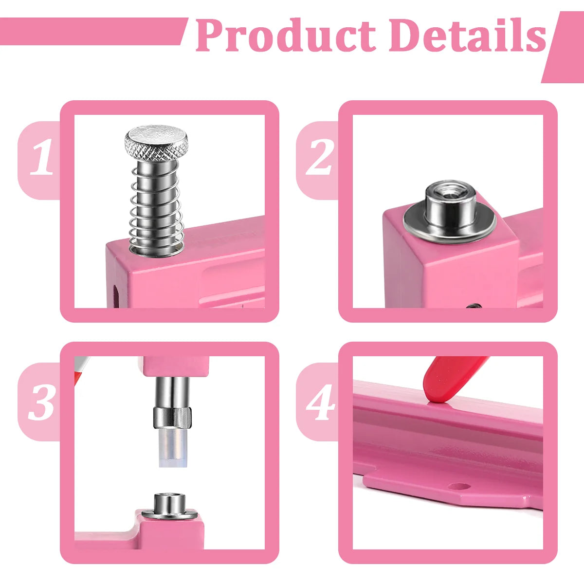 Hand Press Pearl Rivet Setting Tool for Clothing & Crafts – BT087