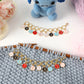 Numbered Knitting Stitch Marker Set 0–9 with Holder Chain – AC366-C1