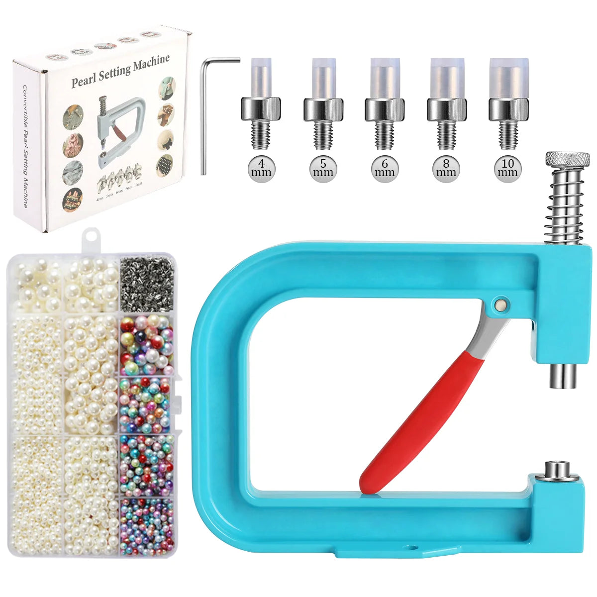 Hand Press Pearl Rivet Setting Tool for Clothing & Crafts – BT087