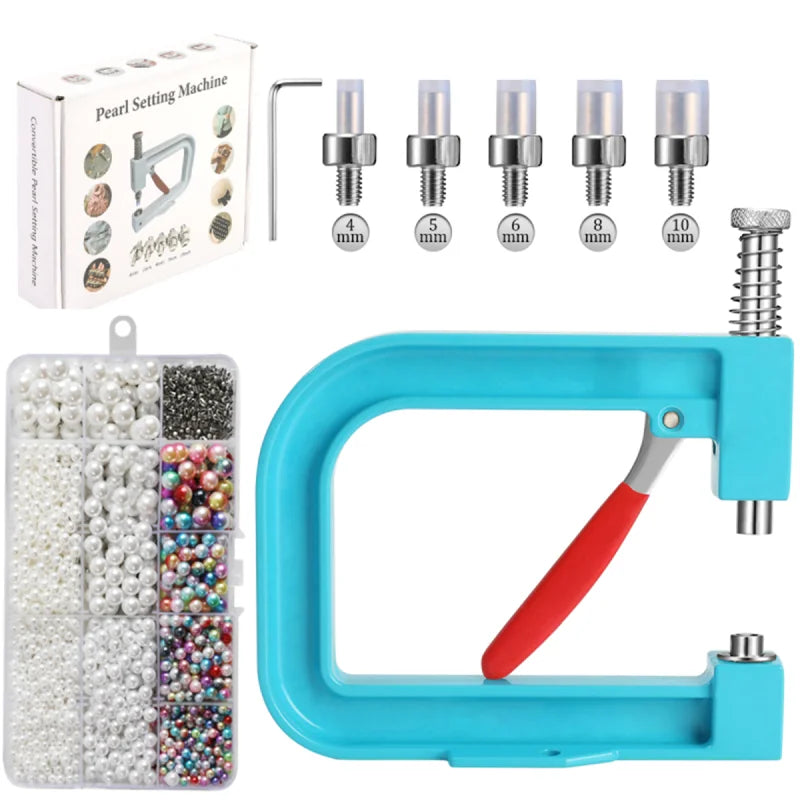 Hand Press Pearl Rivet Setting Tool for Clothing & Crafts – BT087