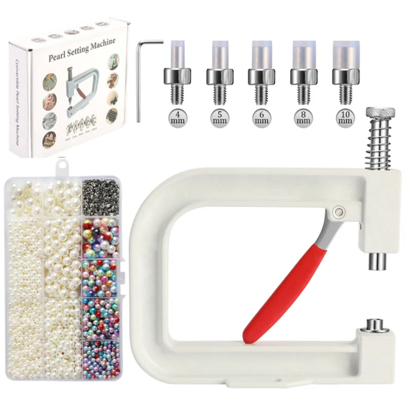 Hand Press Pearl Rivet Setting Tool for Clothing & Crafts – BT087
