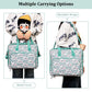 Floral Embroidery Storage Bag with Shoulder Strap – EB034-C8