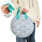 Round Embroidery Hoop and Thread Storage Bag – EB047-C7