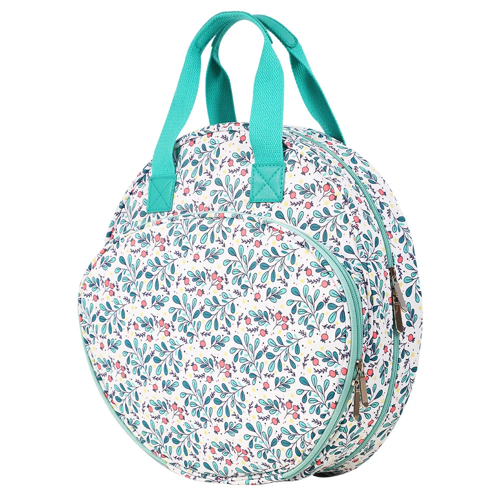 Round Embroidery Hoop and Thread Storage Bag – EB047-C7