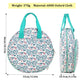 Round Embroidery Hoop and Thread Storage Bag – EB047-C7