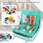 Sewing and Embroidery Organizer Tote with Clear Pockets – EB051-C2