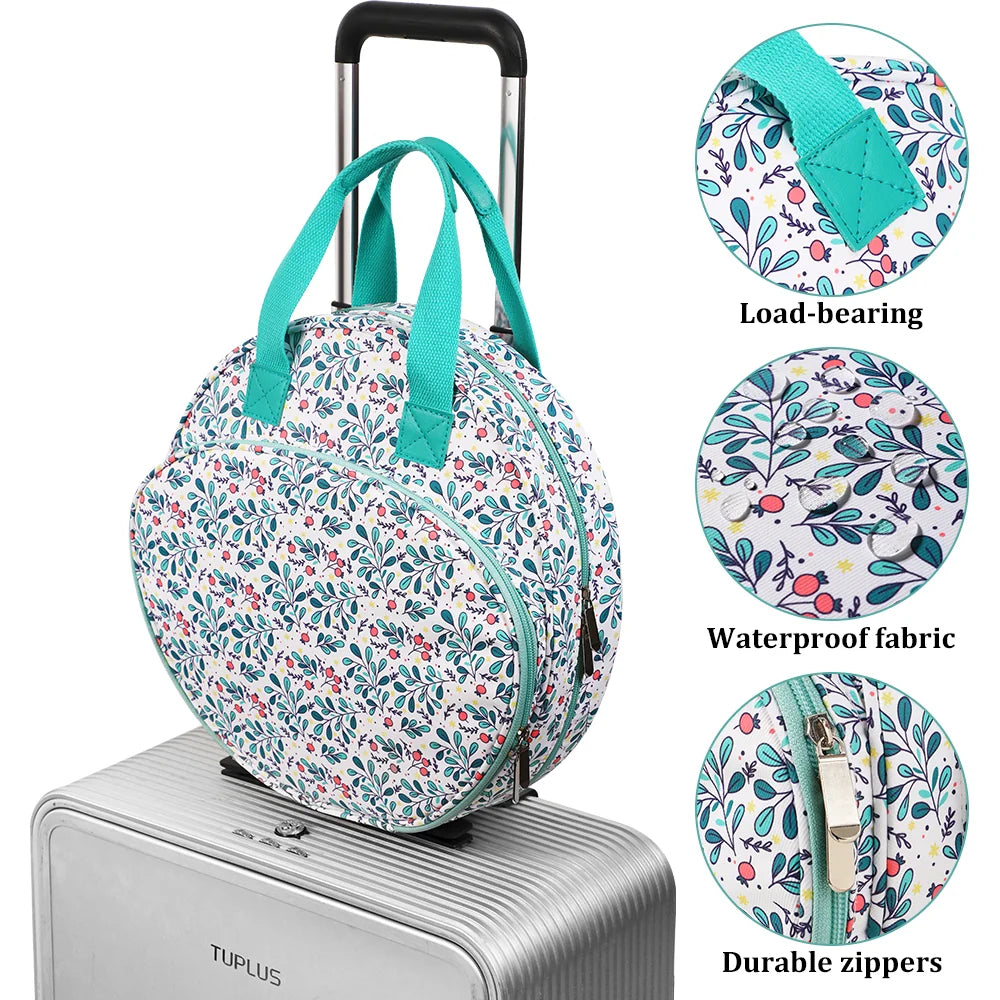Round Embroidery Hoop and Thread Storage Bag – EB047-C7