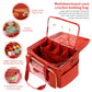 Large Quilted Yarn Storage Bag with Tool Organizer – EB123